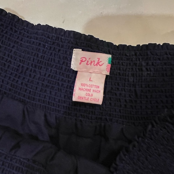 Navy Pink Pineapple brand cute skirt size large - Picture 3 of 3